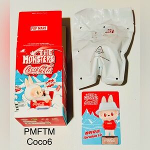 (Authentic) Popmart: The Monsters Coca-Cola Mini Figure - Vacation Fit